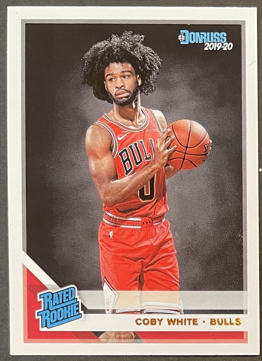 Coby White 2019-20 Donruss RC Bulls Rookie Card ルーキーカード ブルズ Panini NBA_画像1