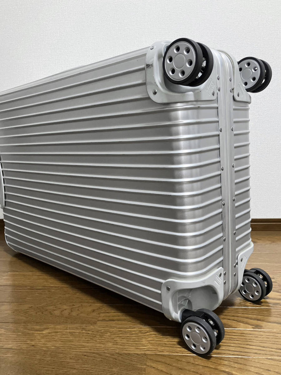 RIMOWA TOPAS リモワ トパーズ 84L 4輪 スーツケース/original cabin trunk オリジナル トランク クラシックフライト classic キャビン_画像7