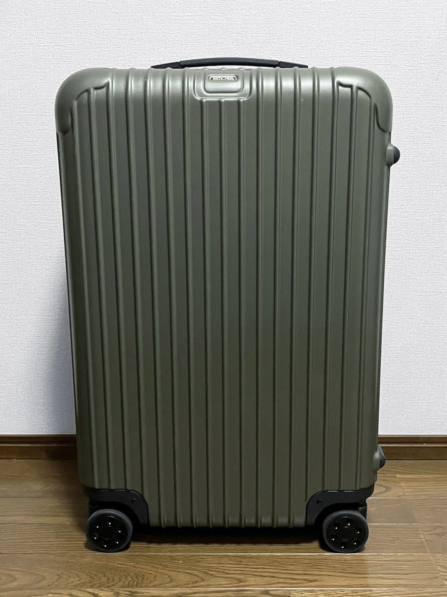 ユナイテッドアローズ 25周年 別注 RIMOWA SALSA リモワ サルサ 61L 4輪 オリーブ スーツケース/ エッセンシャル オリジナル original_画像1