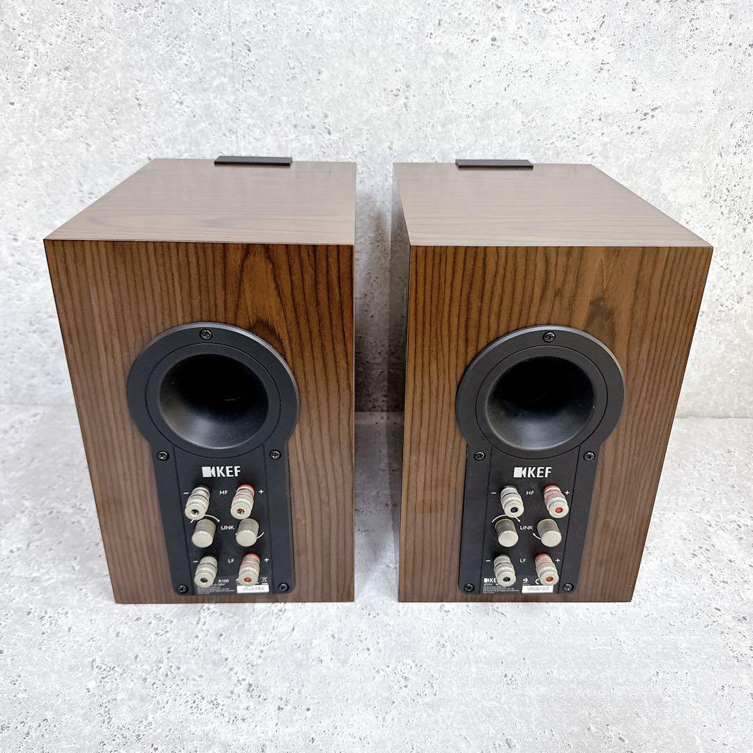 希少 美品 KEF R100 2way ブックシェルフスピーカー 高音質-