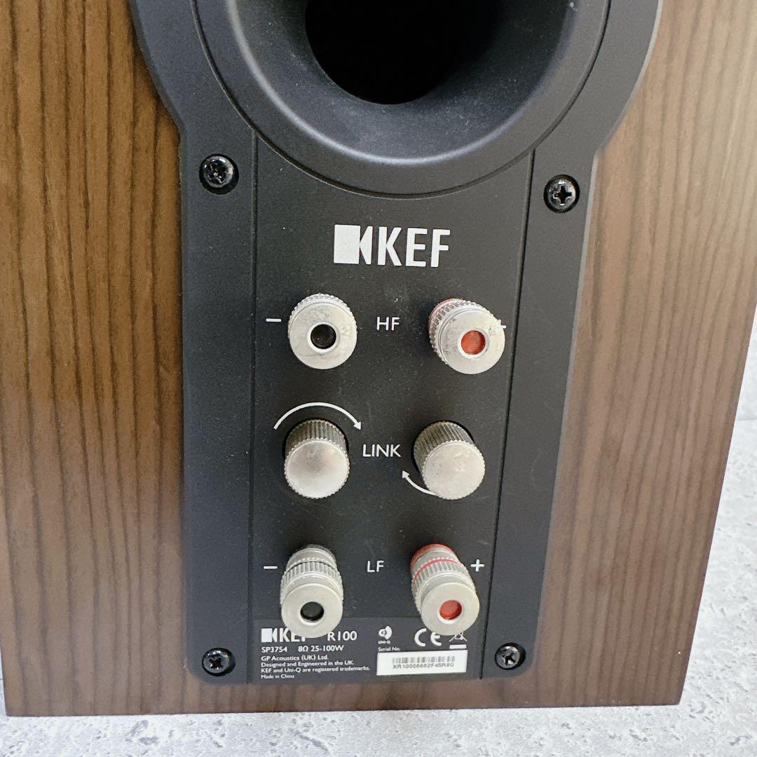 大割引 美品】 【希少 KEF 高音質 ウォールナット ケフ ケーイーエフ