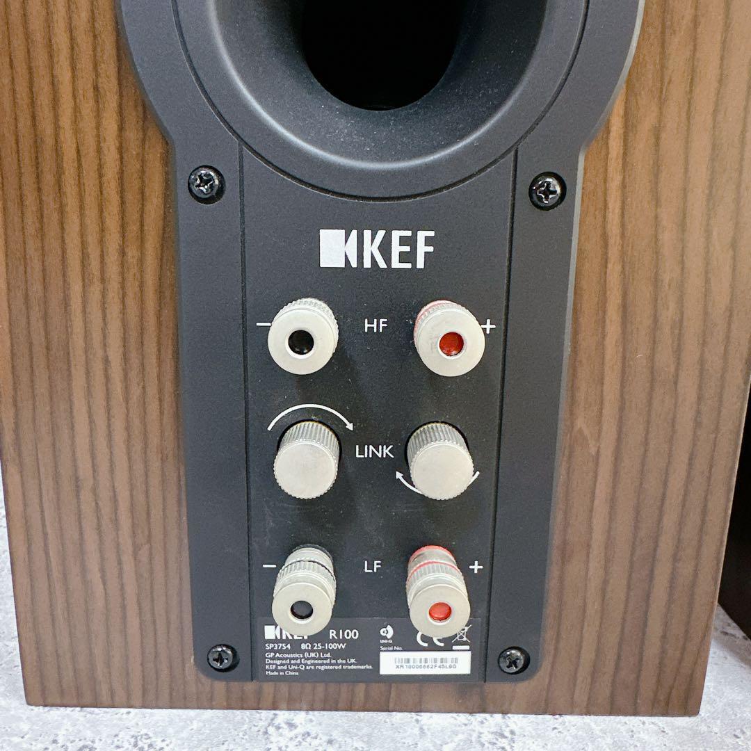 大割引 美品】 【希少 KEF 高音質 ウォールナット ケフ ケーイーエフ