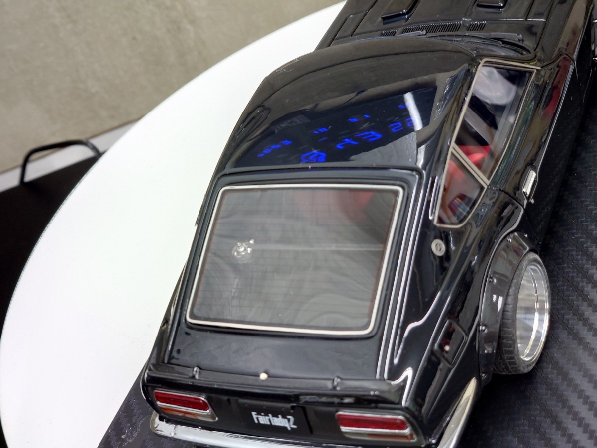 イグニッションモデル1/18 S30Z BLACK　スーパージャンク品。_画像5