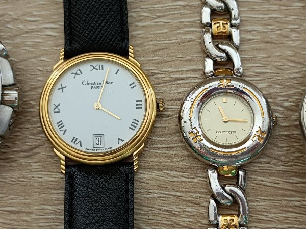 BNF47　腕時計　懐中時計　部品取り　ジャンク品　おまとめ6点　FOSSIL　SEIKOセイコー　など_画像5