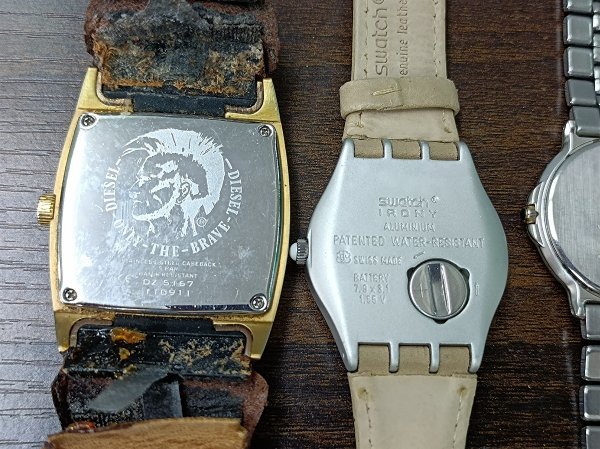 BNF62　腕時計　文字盤　部品取り　ジャンク品　おまとめ6点　swatch　SEIKOセイコー　REGUNO　など_画像7