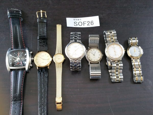 全ての ジャンク品 SOF26 時計 腕時計 部品取り SEIKO セイコー ※他