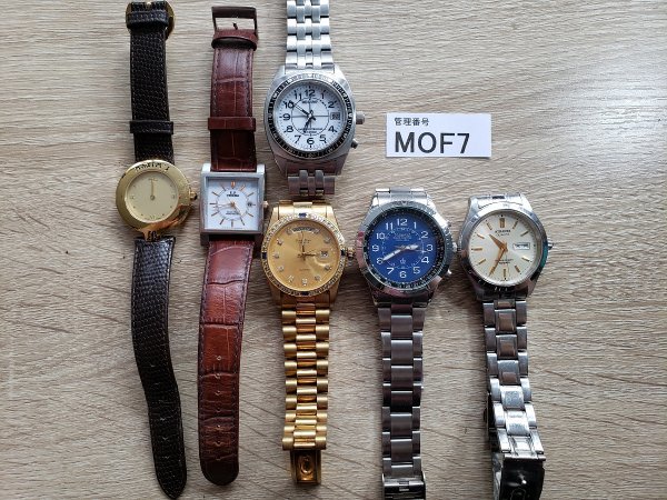 MOF7　ジャンク品　時計　腕時計　おまとめ　renoma　ATRANTA　MARSHAL　など