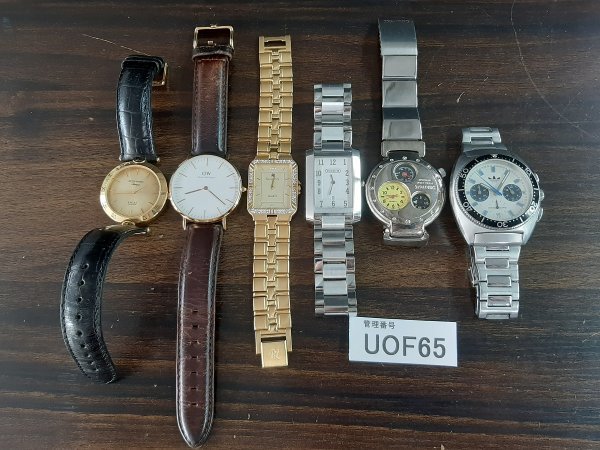 UOF65　ジャンク品　時計　腕時計　おまとめ　Daniel Wellington　COACH　アディダス　など