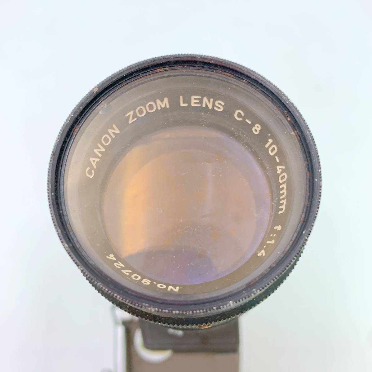 【ジャンク品】Canon キヤノン ZOOM8 ZOOM LENS C-8 10-40mm 1.4 8mmカメラ レトロ 現状販売品 O23M9_画像7