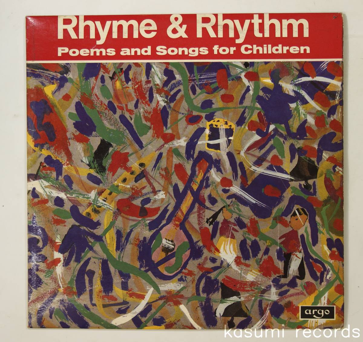 【UK-ORIG.LP】VA/RHYME & RHYTHM: POEMS AND SONGS FOR CHILDREN VOL1-VOL4(並品,65年童謡,4枚組)の画像1