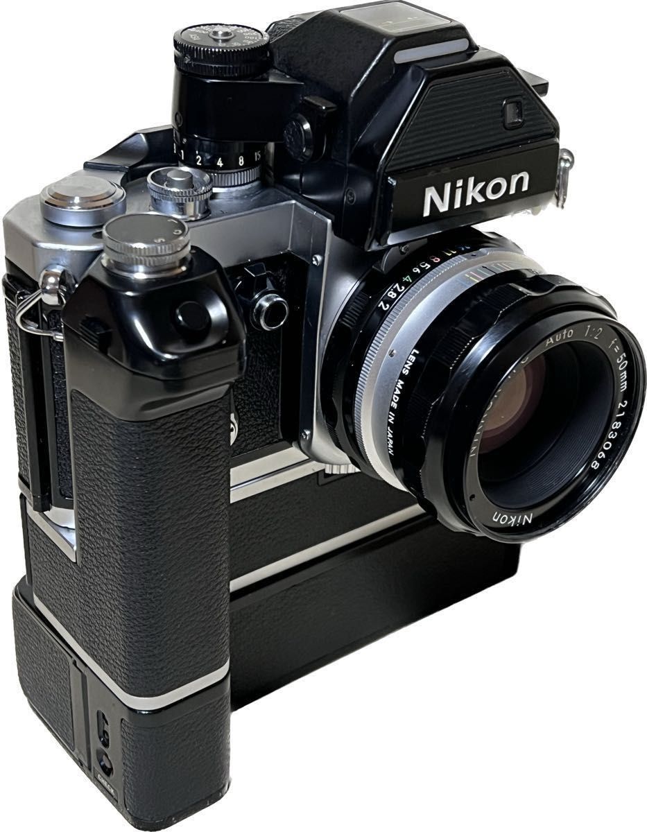 Nikon F2 フォトミックS+MD-2+MB-1+Nikkor 50mmF2-