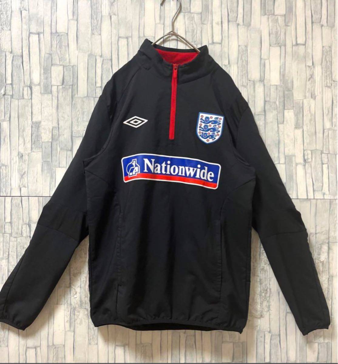 UMBRO アンブロ サッカー イングランド代表 ハーフジップ トレーニング