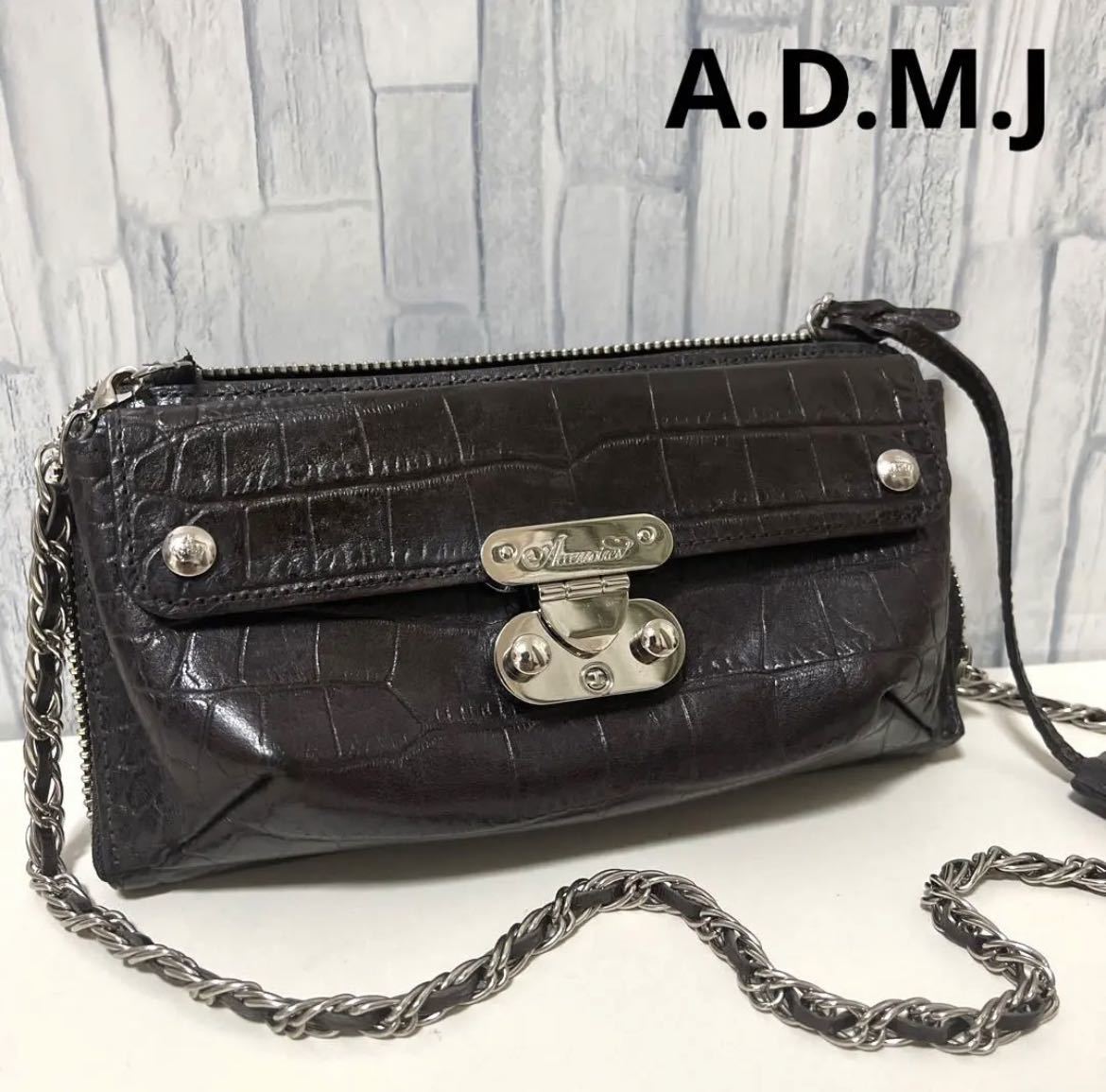 ADMJ❤︎ショルダーバッグ。最終価格です。-