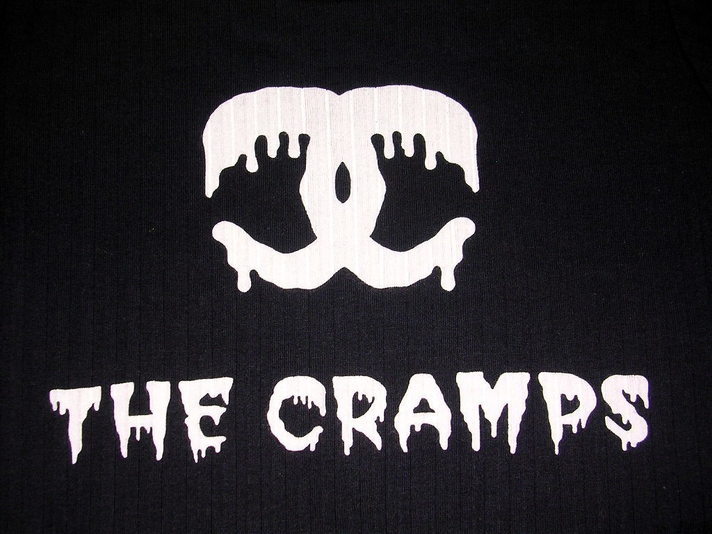 F【HYSTERIC GLAMOUR THE CRAMPS/MK pt T-SH Black No.01182CT18 ヒステリックグラマー ザ・クランプス Tシャツ ブラック】_画像4