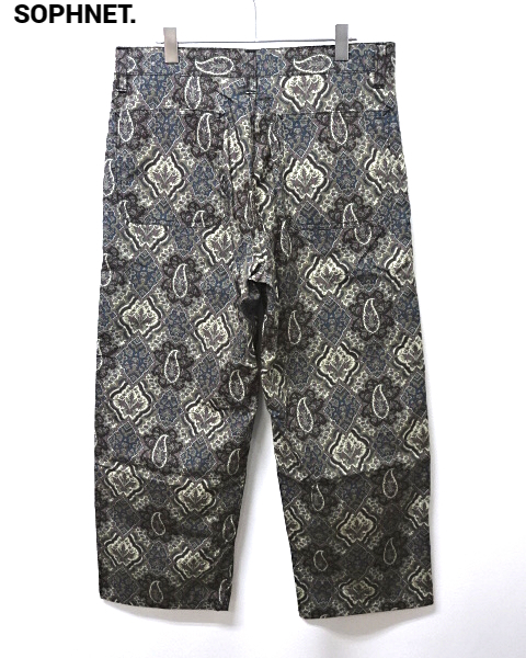 M ￥31,900 新品【SOPHNET. WIDE PANTS SOPH-230048 PURPLE ソフネット ワイド パンツ パープル】_画像5