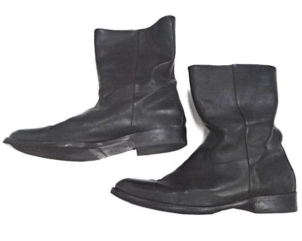 45(30cm)【Martin Margiela 22 Leather Boots Black マルタン マルジェラ レザーブーツ ブラック マルタン・マルジェラ】_画像3