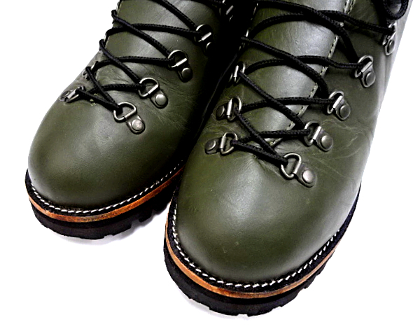 US9.5(27.5cm)【UBIQ CARPHILL UBIQ-034 OLIVE ユービック カーフィル マウンテンブーツ オリーブ】_画像6