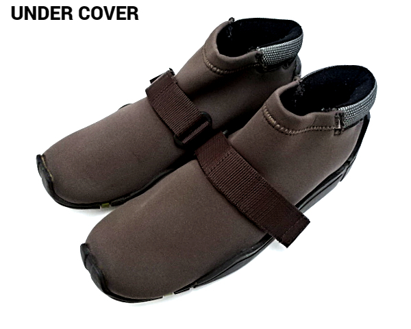 2【UNDERCOVER AMBIVALENCE期 ストラップシューズ CHARCOAL チャコール UNDER COVER ウェット地 アンダーカバー シューズ オールド】_画像1