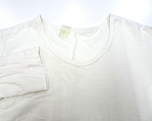 L【N.HOOLYWOOD TOPS T-SHIRT 44 pieces N.HOOLYWOOD UNDER WEAR ミスターハリウッド トップス カットソー ロンTシャツ】_肩に汚れあり