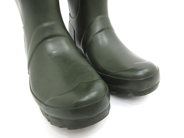  Hunter HUNTER rain boots ORIGINAL TALL W23499 olive UK3 35/36 lady's 22.5cm