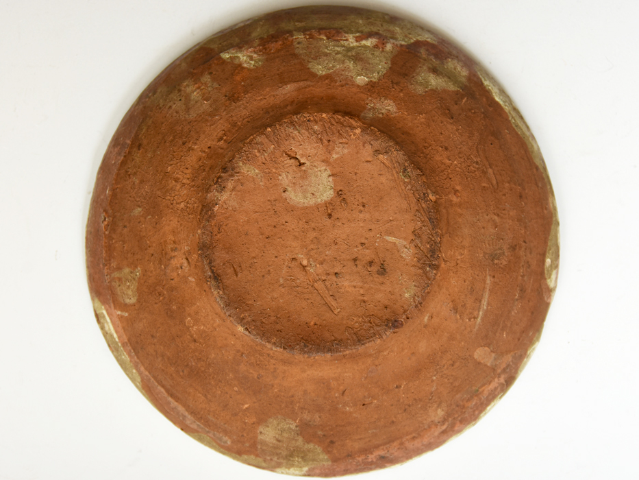 . цветок документ три . маленькая тарелка диаметр :13.5cm Ближний Восток маленькая тарелка близко восток посуда керамика z5718t