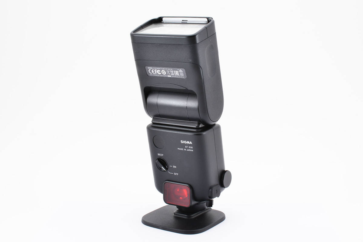 ★極上美品★SIGMA シグマ　ELECTRONIC FLASH EF-630-NA ニコン用 フラッシュ ストロボ _画像4