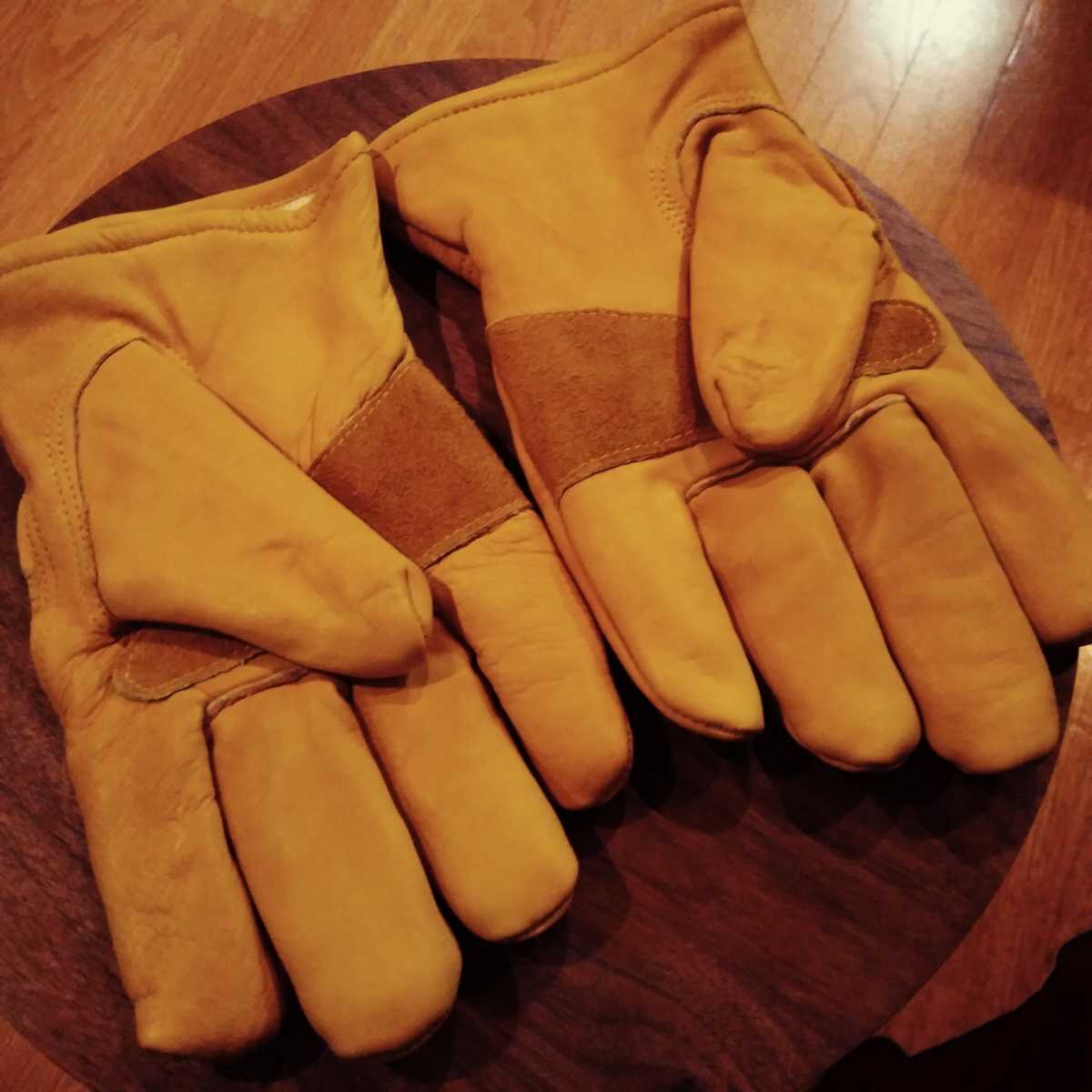 バイクレザーグローブ 冬用　革手袋　Mサイズ_画像2