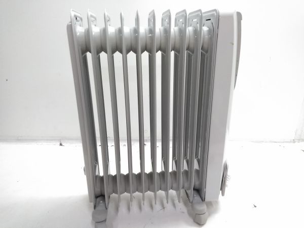 ◇DeLonghi デロンギ オイルヒーター KHD411015-LG 暖房器具 4～10畳用 １０枚フィン 元箱付 1018B9J @160 ◇_画像4