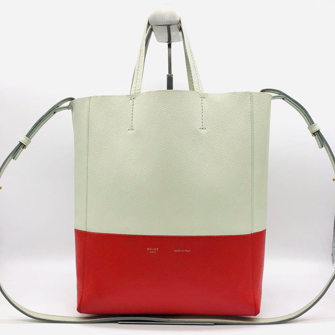 CELINE セリーヌ cabas カバ ラムレザー フィービー期-