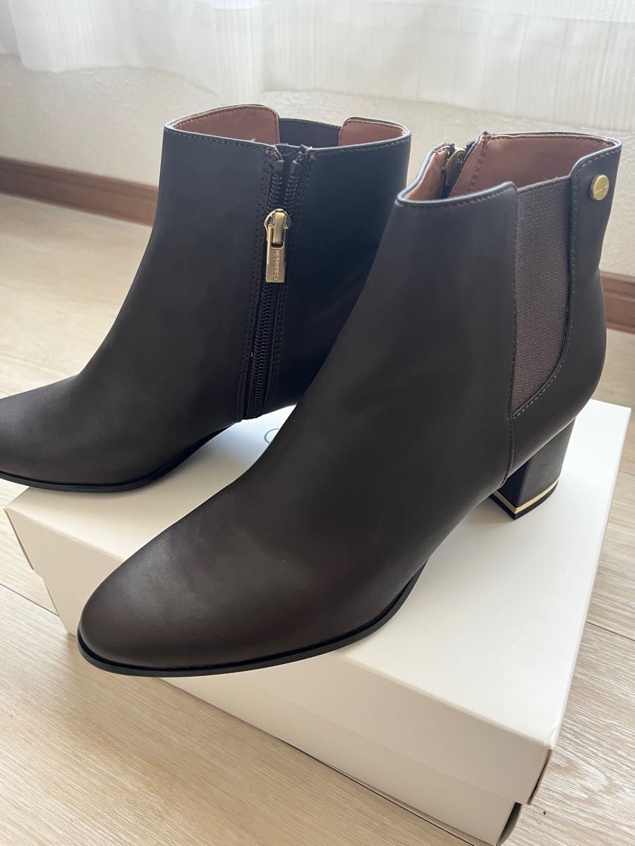 買取り実績 Calvin Klein ショートブーツ Cailey 25.5 26cm ブーツ