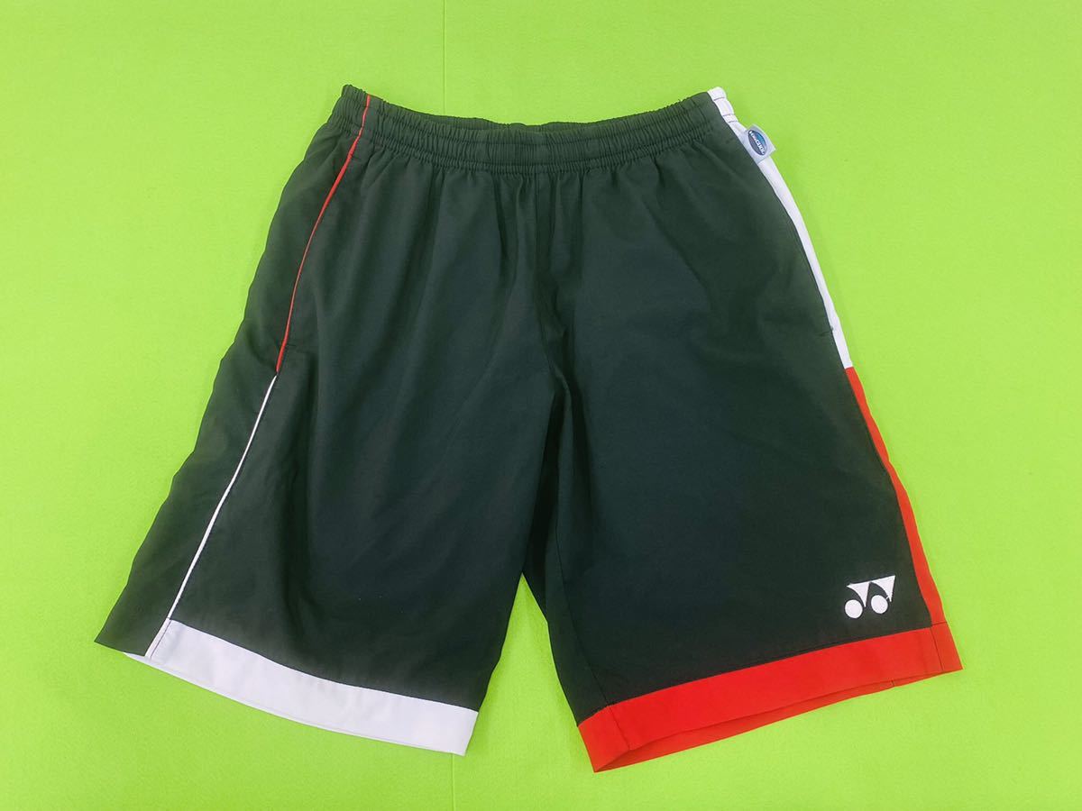 3★即決★ヨネックス★ハーフパンツ★サイズS（UNI男女兼用サイズ規格）★黒★ベリークール★中古★YONEX★バドミントン★テニス★_画像1