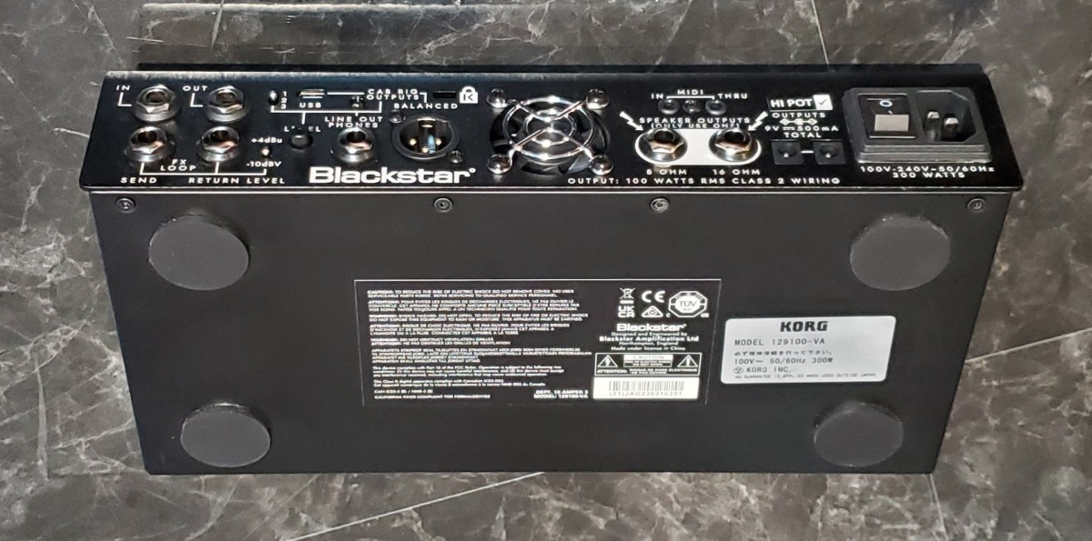 クーポン使用で5000円オフ！送料無料！Blackstar Dept.10 AMPED3 100Wペダルアンプ_画像6