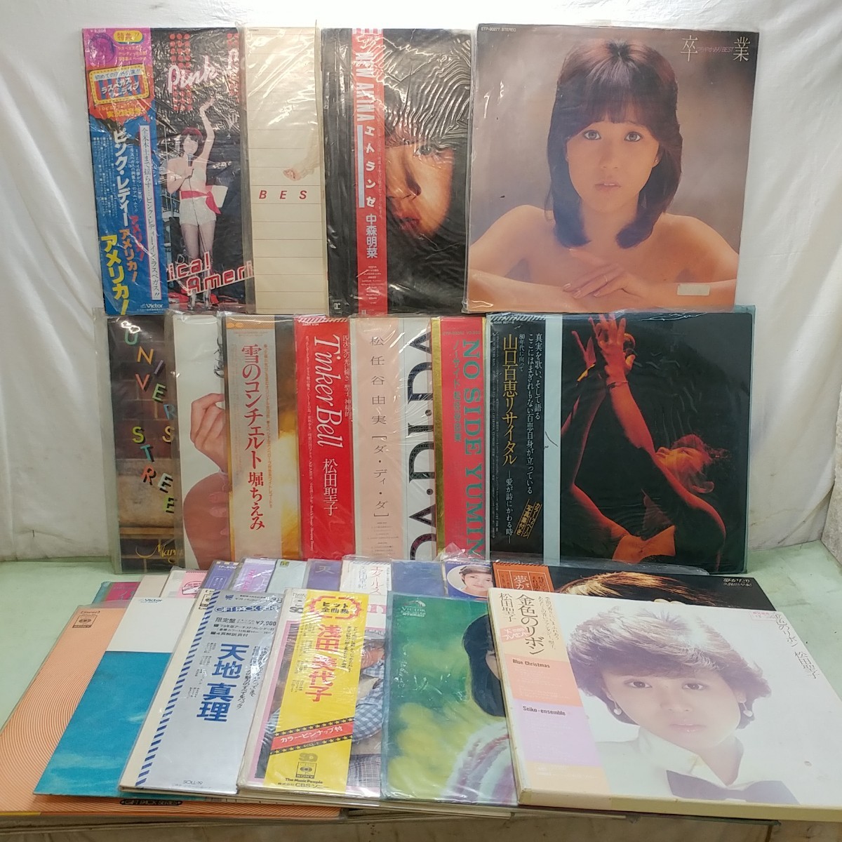 ☆大量セット☆ 邦楽 LP レコード 80年代 アイドル まとめて セット