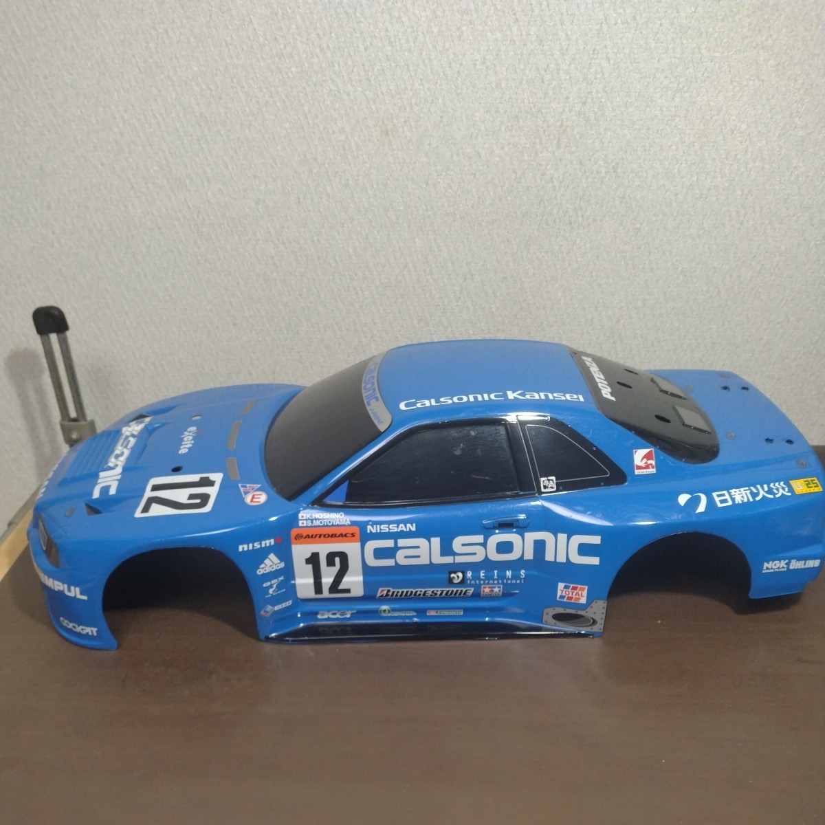 タミヤ 1/10 カルソニックスカイライン GT-R R34 軽量 ラジコンボディ 中古 TT_画像3