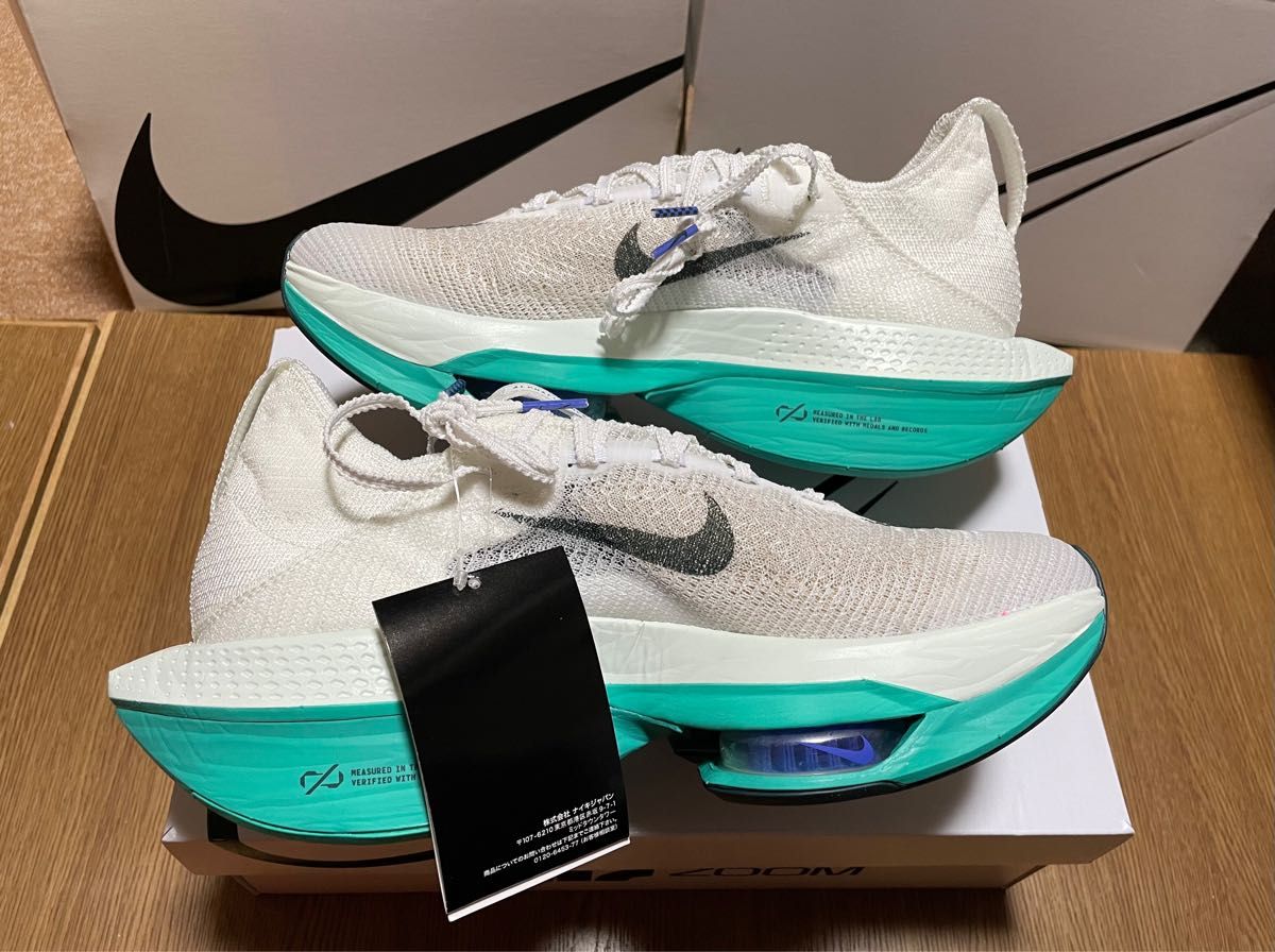 新品未使用 センチ ナイキ(NIKE)エアズームアルファフライ 新品未使用 センチ ナイキ(NIKE)エアズームアルファフライ