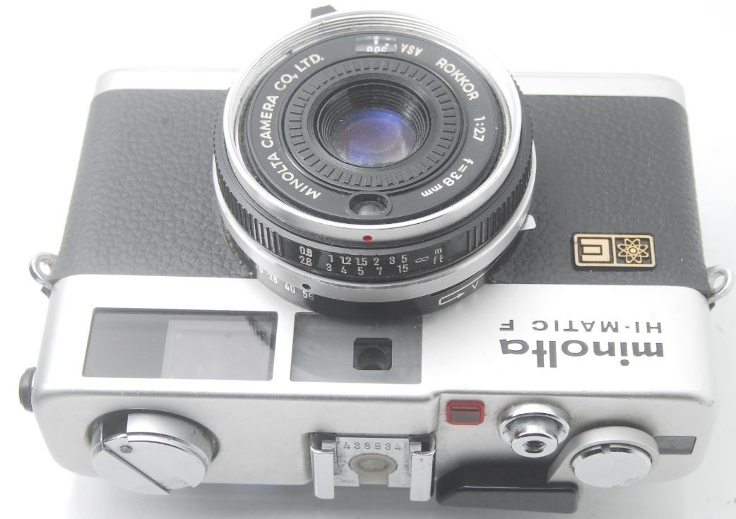 フィルムカメラ KONIKA minolta HI-MATIC F コニカ ミノルタ ハイマチックF【中古】_画像4