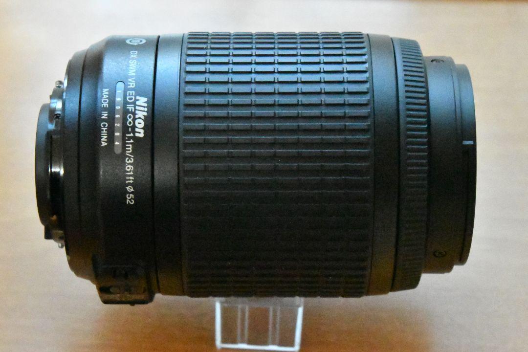 望遠ズームレンズ Nikon AF-S DX VR Zoom Nikkor 55-200mm f/4-5.6G IF-ED 整備 レンズ電気接点コーティング【中古】_画像4
