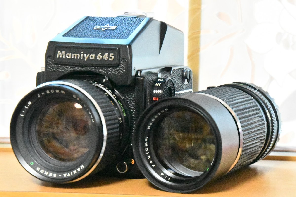 フィルムカメラ 初心者 Mamiya M645 1000S mamiya sekor c 80/1.9 カメラ-