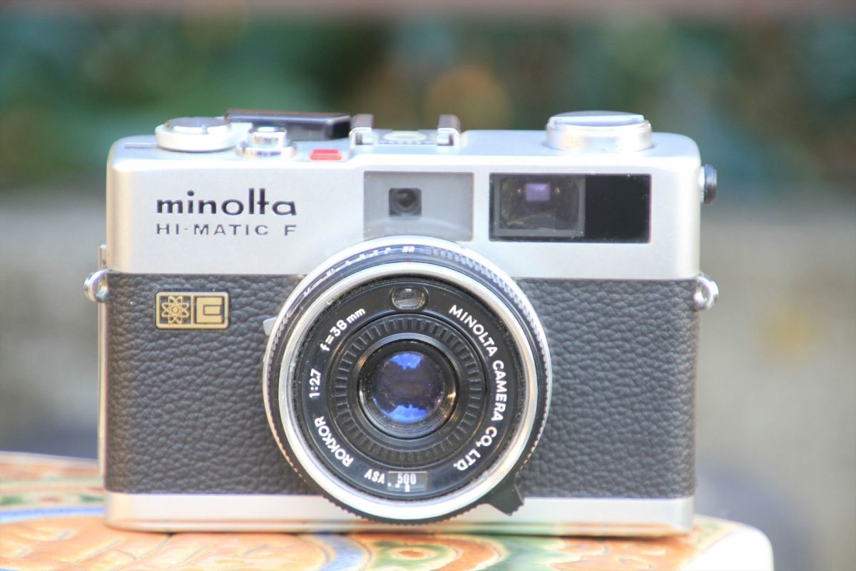 フィルムカメラ KONIKA minolta HI-MATIC F コニカ ミノルタ ハイマチックF【中古】_画像1