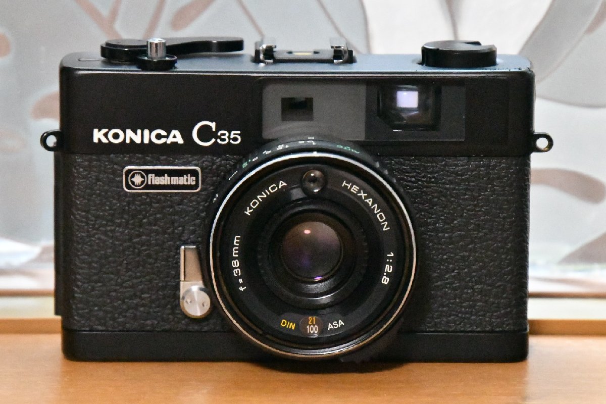 KONICA C35 Flashmatic フィルムカメラ コニカ ミノルタ【中古】