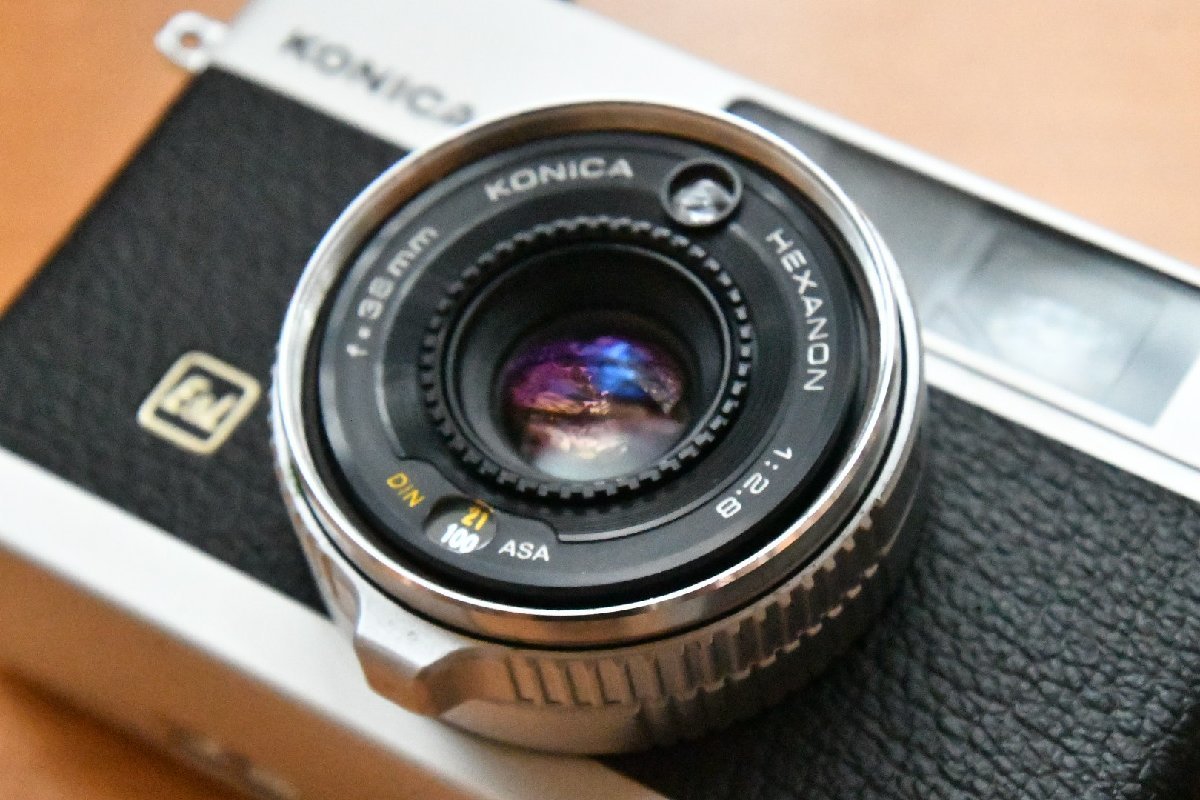 KONICA C35E&L フィルムカメラ コニカ ミノルタ 中古 フィルムカメラ コニカ【中古】_画像5