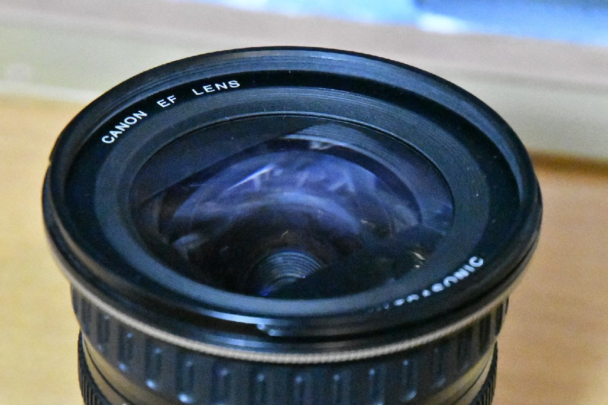 一眼レフカメラ 初心者 一眼レフ 中古 Canon EF レンズ 20-35mm F3.5-4.5 USM 整備 レンズ電気接点コーティング【中古】_画像6