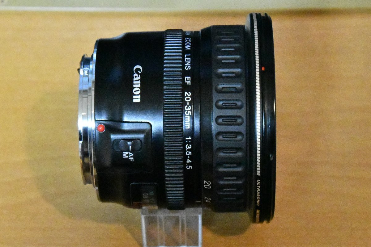 一眼レフカメラ 初心者 一眼レフ 中古 Canon EF レンズ 20-35mm F3.5-4.5 USM 整備 レンズ電気接点コーティング【中古】_画像4