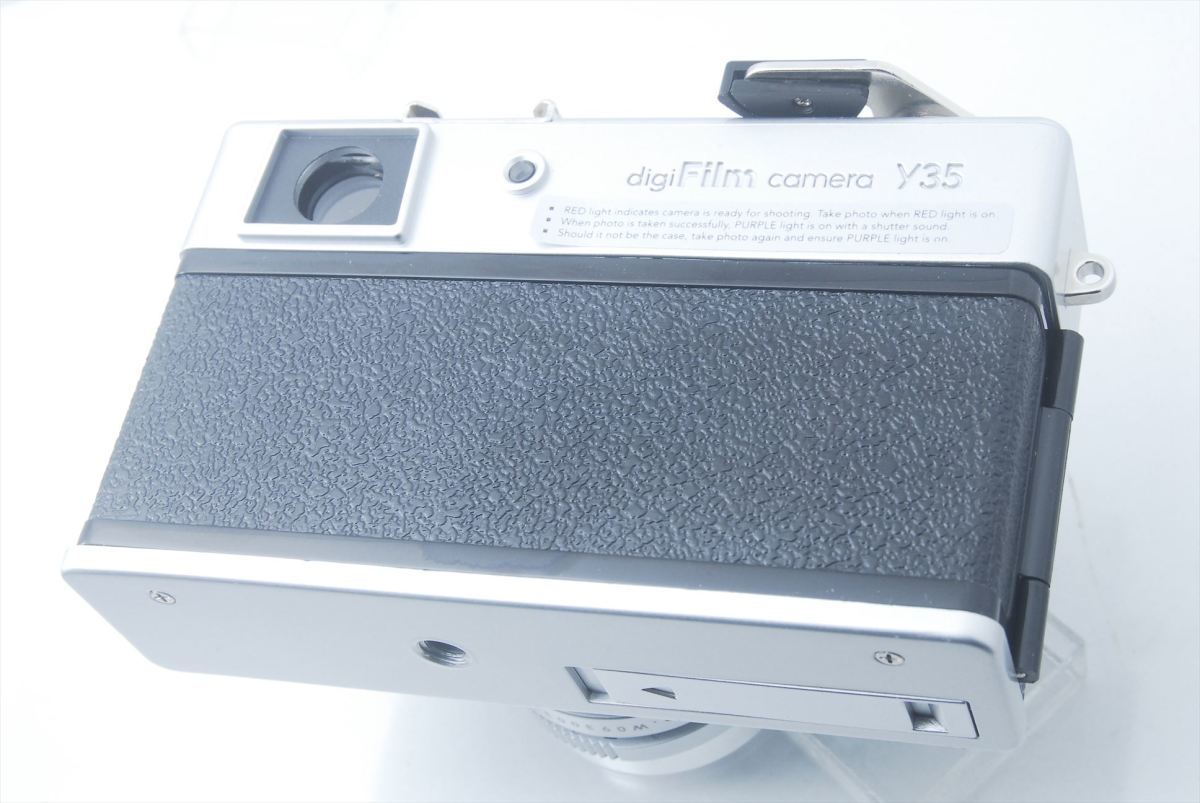 フィルムカメラ インスタ Y35 YASHICA digiFilm Camera with digiFilm 200 digiFilm1本付【中古】_画像9