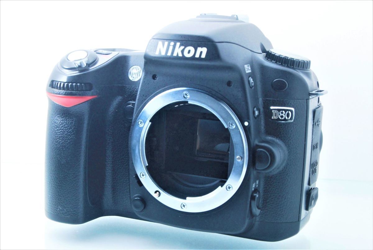 一眼レフカメラ 初心者 中古 一眼レフ Nikon D80 ダブルレンズキット 整備 センサークリーニング【中古】_画像4