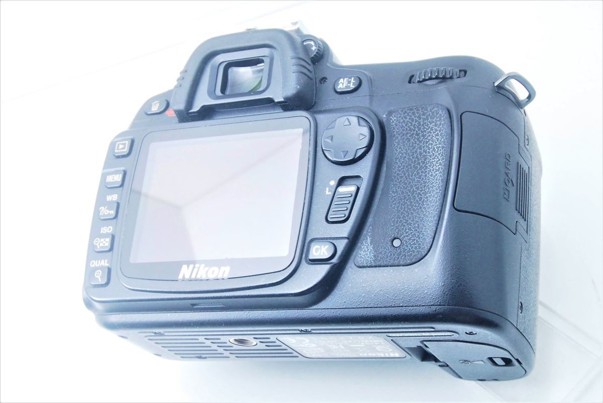 一眼レフカメラ 初心者 中古 一眼レフ Nikon D80 ダブルレンズキット 整備 センサークリーニング【中古】_画像9