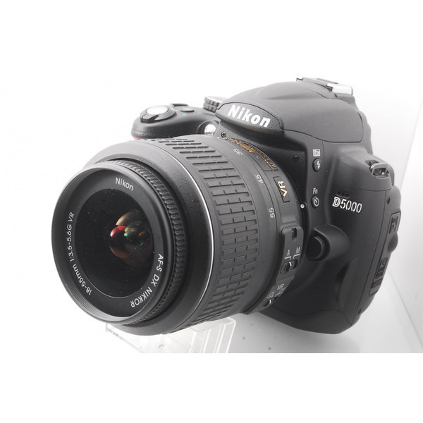 一眼レフカメラ 初心者 中古 デジタル一眼レフカメラ Nikon D5000 レンズキット 整備 センサークリーニング【中古】