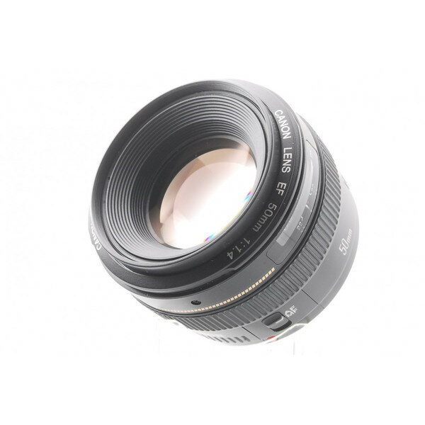 単焦点レンズ CANON EF50mm F1.4 USM 一眼レフ 整備 レンズ電気接点コーティング【中古】