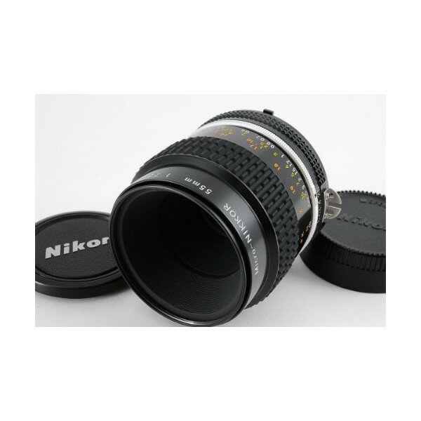 オールドレンズ Nikon 単焦点マイクロレンズ AI マイクロ 55 f 2.8S フルサイズ対応【中古】_画像1