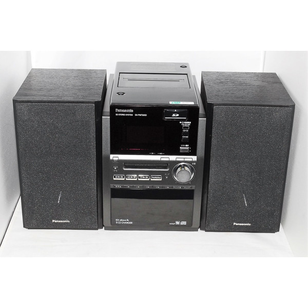 Panasonic D-dock SDステレオシステム ブラック SC-PM730SD-K MD Panasonic D-dock SDステレオシステム ブラック SC-PM730SD-K MD